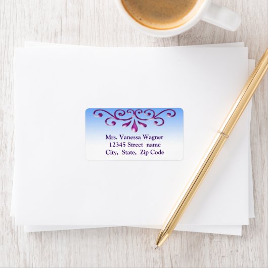 Dekoradresse Adressaufkleber (Insitu)