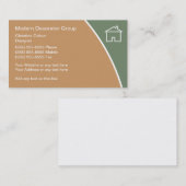 Dekorateur-Visitenkarten Visitenkarte (Vorne/Hinten)