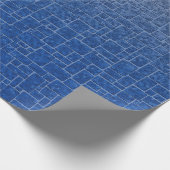 Dekoration aus abstrakten Steinen Geschenkpapier (Ecke)