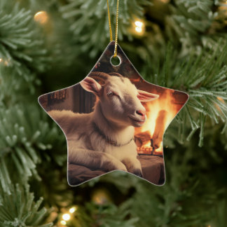 Dekoration aus niedlichen Ziegen, Geschenke für Zi