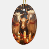 Dekoration aus niedlichen Ziegen, Geschenke für Zi (Links)