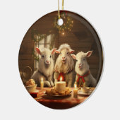 Dekoration aus niedlichen Ziegen, Geschenke für Zi (Links)