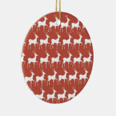 Dekoration aus Red Reindeer Pattern Class (Rechts)