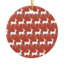 Dekoration aus Red Reindeer Pattern Class