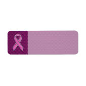 Dekoration aus rosa, rosafarbenen Kohlenstoff-Fase (Vorne)