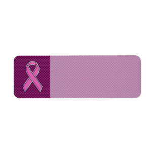Dekoration aus rosa, rosafarbenen Kohlenstoff-Fase
