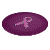 Dekoration aus rosa, rosafarbenen Kohlenstoff-Fase Schneidebrett (Ecke)