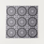 Dekoration aus schwarz-grauem Granit ohne Stilrich Wandteppich (Vorderseite (Horizontal))