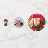 Dekoration benutzerdefinierter Foto-Confetti-Party Konfetti (Rückseiten)