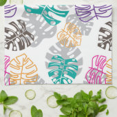 Dekoration Blätter Küchentuch (Gefaltet)