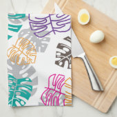 Dekoration Blätter Küchentuch (Viertel Falte)