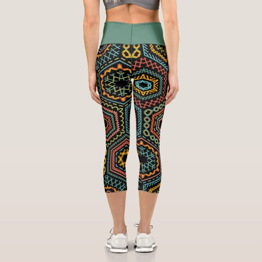 Dekoration Capri Leggings (Rückseite)