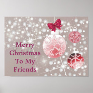 Dekoration Christmas Poster