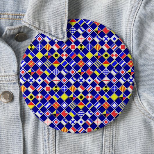 Dekoration der 3D-Effekte Gestaltete eckte nautisc Button (Beispiel)