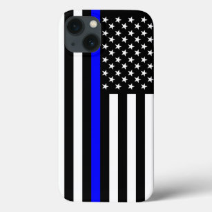 Dekoration der amerikanischen Flagge der Thin Blue Case-Mate iPhone Hülle