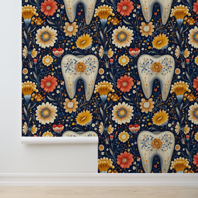 Dekoration der Bauhaus-Zahnarztklinik Tapete (Anwendung)