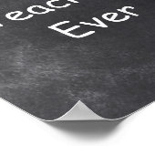 Dekoration der besten Lehrer je Chalkboard-Klasse (Ecke)