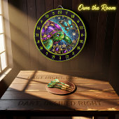 Dekoration der bezaubernden Turtle Butterfly Fanta Dartscheibe