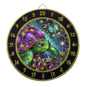 Dekoration der bezaubernden Turtle Butterfly Fanta Dartscheibe (vorne)