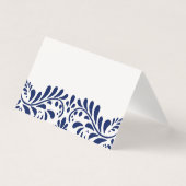 Dekoration der Blauen Talavera Tile Fiesta Platzka (Vorderseite)