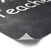 Dekoration der Chalkboard-Designklasse für Lehrer (Ecke)