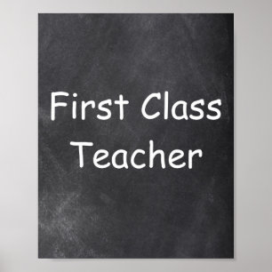 Dekoration der Chalkboard-Klasse für Lehrer erster