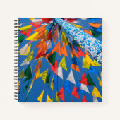 Dekoration der Dreiecke Notizblock (Vorderseite)