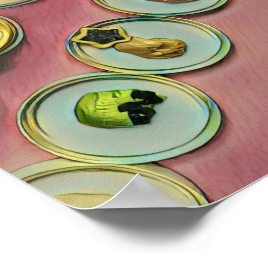 Dekoration der Eisdiele (Ecke)