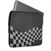 Dekoration der Flachbildschirme für Kohlenstofffas Laptopschutzhülle (Vorne Rechts)