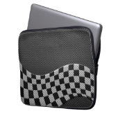 Dekoration der Flachbildschirme für Kohlenstofffas Laptopschutzhülle (Vorderseite Links)