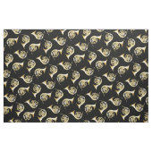 Dekoration der französischen Hörner-Musiker Stoff (Fat Quarter (45,7 x 55,9 cm))