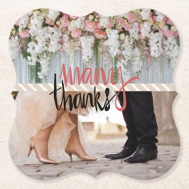 Dekoration der Gastgeschenk Hochzeit Untersetzer