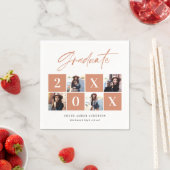 Dekoration der Graduierungspartei für geometrische Serviette (Beispiel)