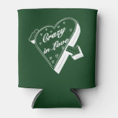 Dekoration der Junggeselinnen-Abschiede. Trendy Br Dosenkühler (Vorderseite)