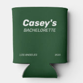 Dekoration der Junggeselinnen-Abschiede. Trendy Br Dosenkühler (Rückseite)