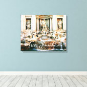 Dekoration der Leinwand des Trevi Brunnen (Insitu (Holzboden))