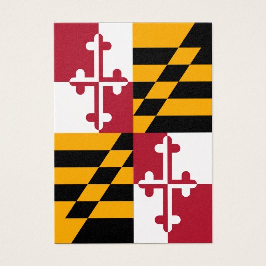 Dekoration der Maryland State Flag Colors (Vorderseite)
