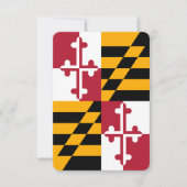 Dekoration der Maryland State Flag Colors (Vorderseite)