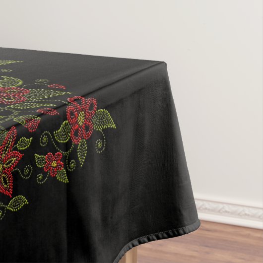 Dekoration der Metis Art Tablecloth Native Beading Tischdecke (Beispiel)