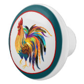 Dekoration der niedlichen Landhäuser Keramikknauf (Rechts)