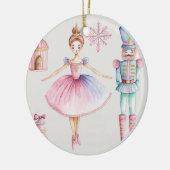 Dekoration der Nutcracker-Keramik (Links)