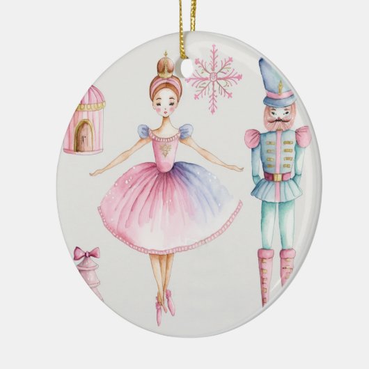 Dekoration der Nutcracker-Keramik (Links)