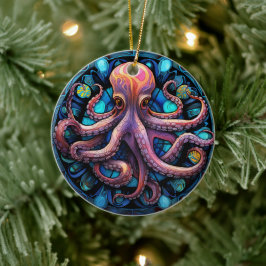 Dekoration der Octopus-Keramik
