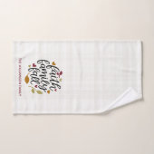 Dekoration der personalisierten Glaubensfamilie Handtuch (Handtuch)