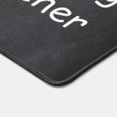 Dekoration der phantastischen Teacher Chalkboard-D Schreibtischunterlage (Ecke)