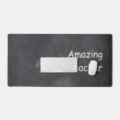 Dekoration der phantastischen Teacher Chalkboard-D Schreibtischunterlage (Tastatur & Maus)