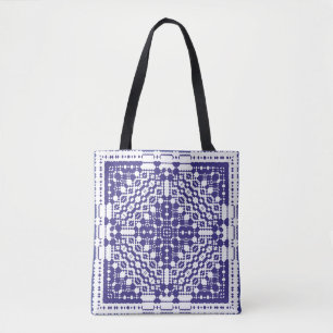Dekoration der portugiesischen Zierfliesen aus Azu Tasche