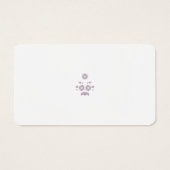 Dekoration der Rose Milk White Classic (Rückseite)