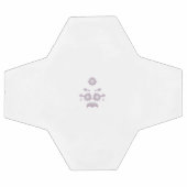 Dekoration der Rose Milk White Classic Fußball (Flach)