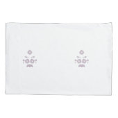 Dekoration der Rose Milk White Classic Kissenbezug (Rückseite)